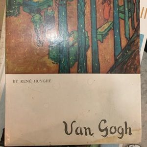 Antique vintage Van Gogh coffee table book